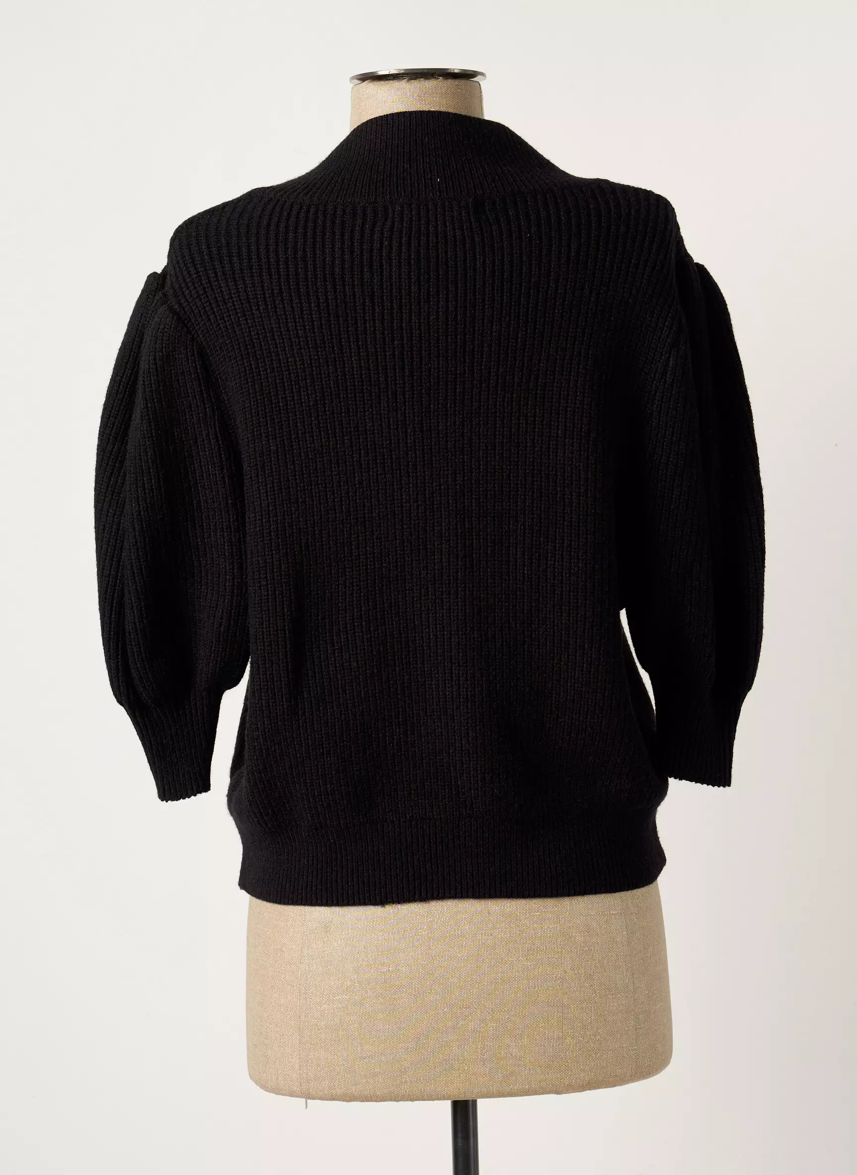 Charlior Gilets Manches Courtes Femme couleur noir