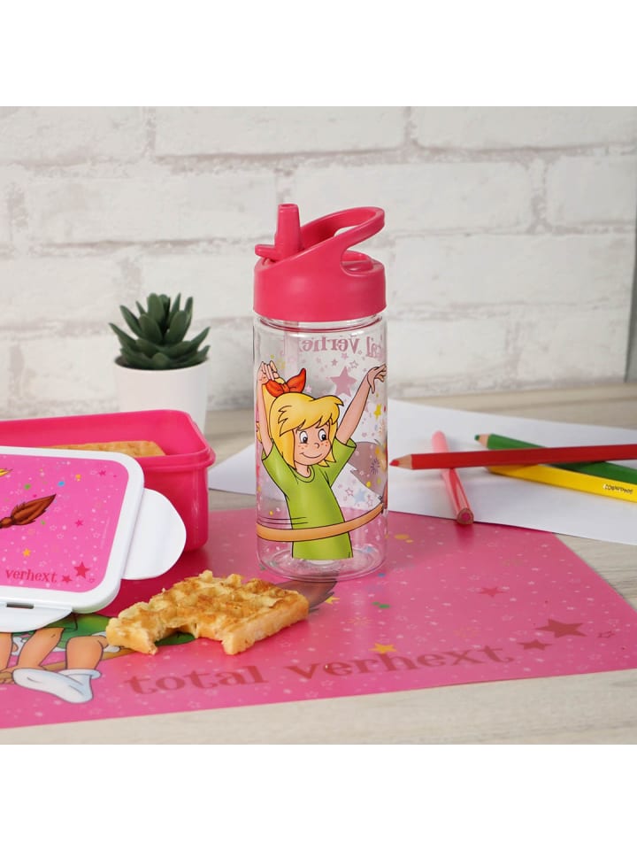 Geda Labels Trinkflasche Bibi Blocksberg in Pink - 450 ml günstig kaufen onesize