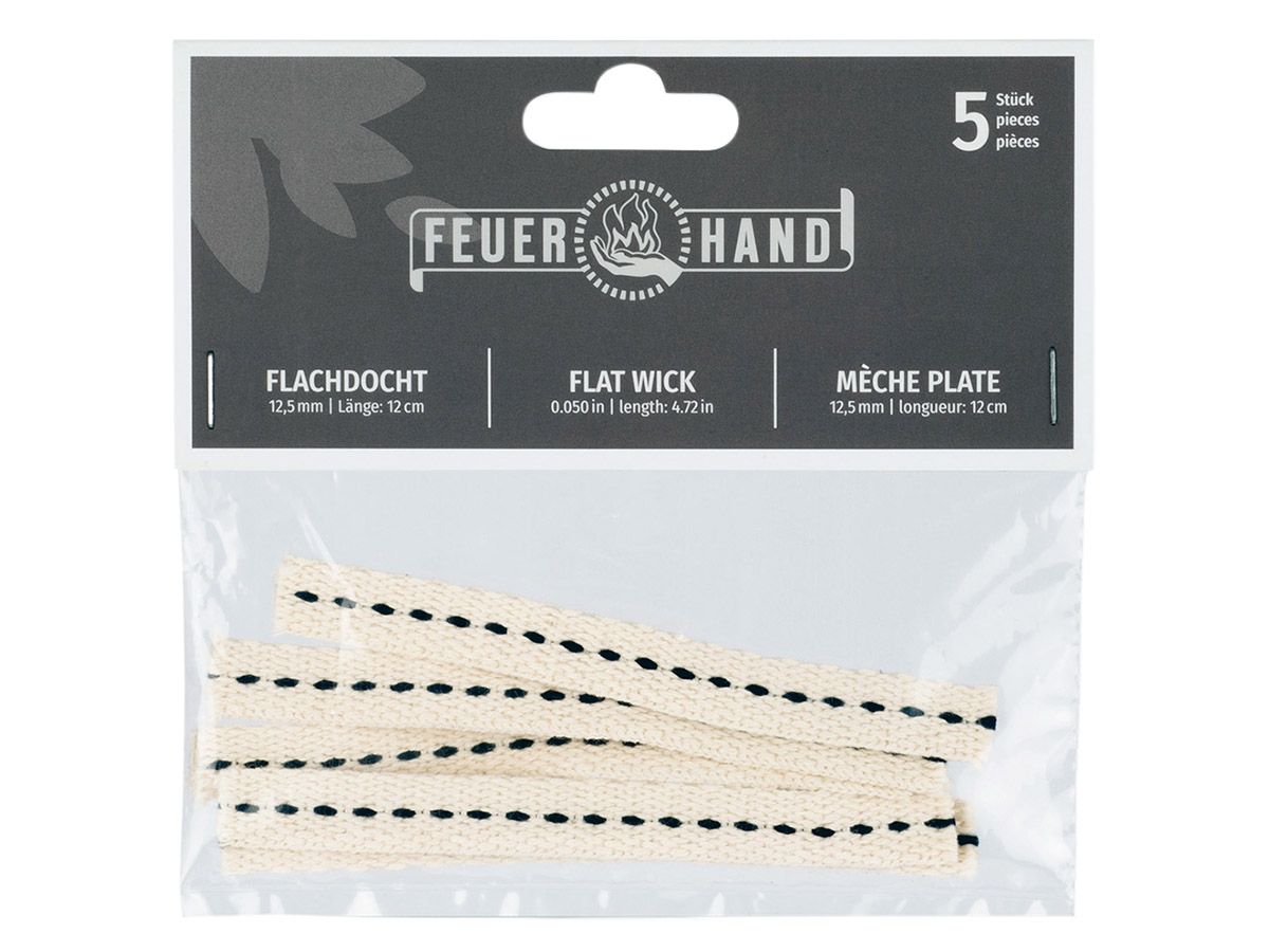 Feuerhand Flachdochte