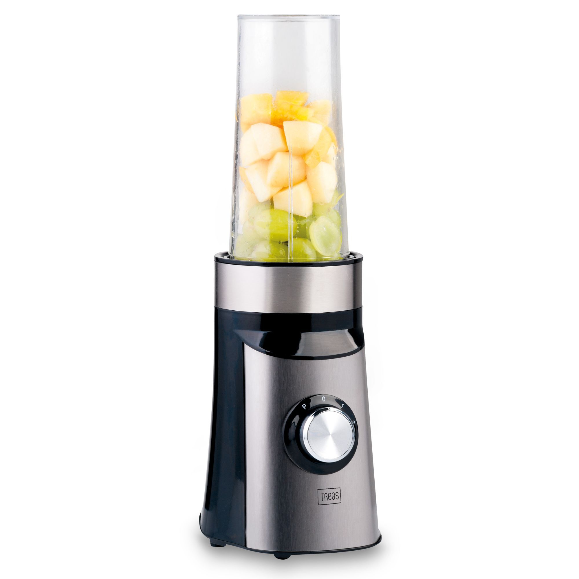 Trebs 99242 Smoothie to go Edelstahlmixer und Blender