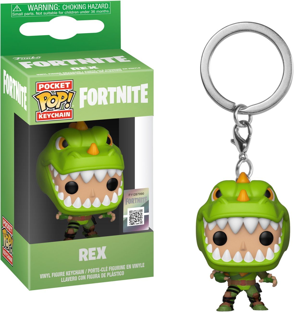 Funko Schlüsselanhänger Fortnite - Rex Pocket Pop!