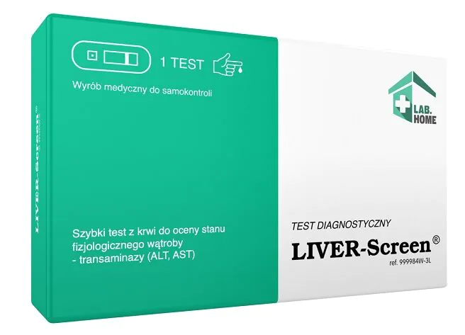 LabHome Liver-Screen, en hurtig blodprøve til vurdering af leverens fysiologiske tilstand
