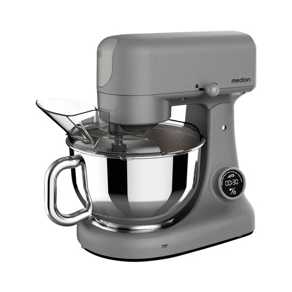 Küchenmaschine Digital, leise, titan (MD 12600)
