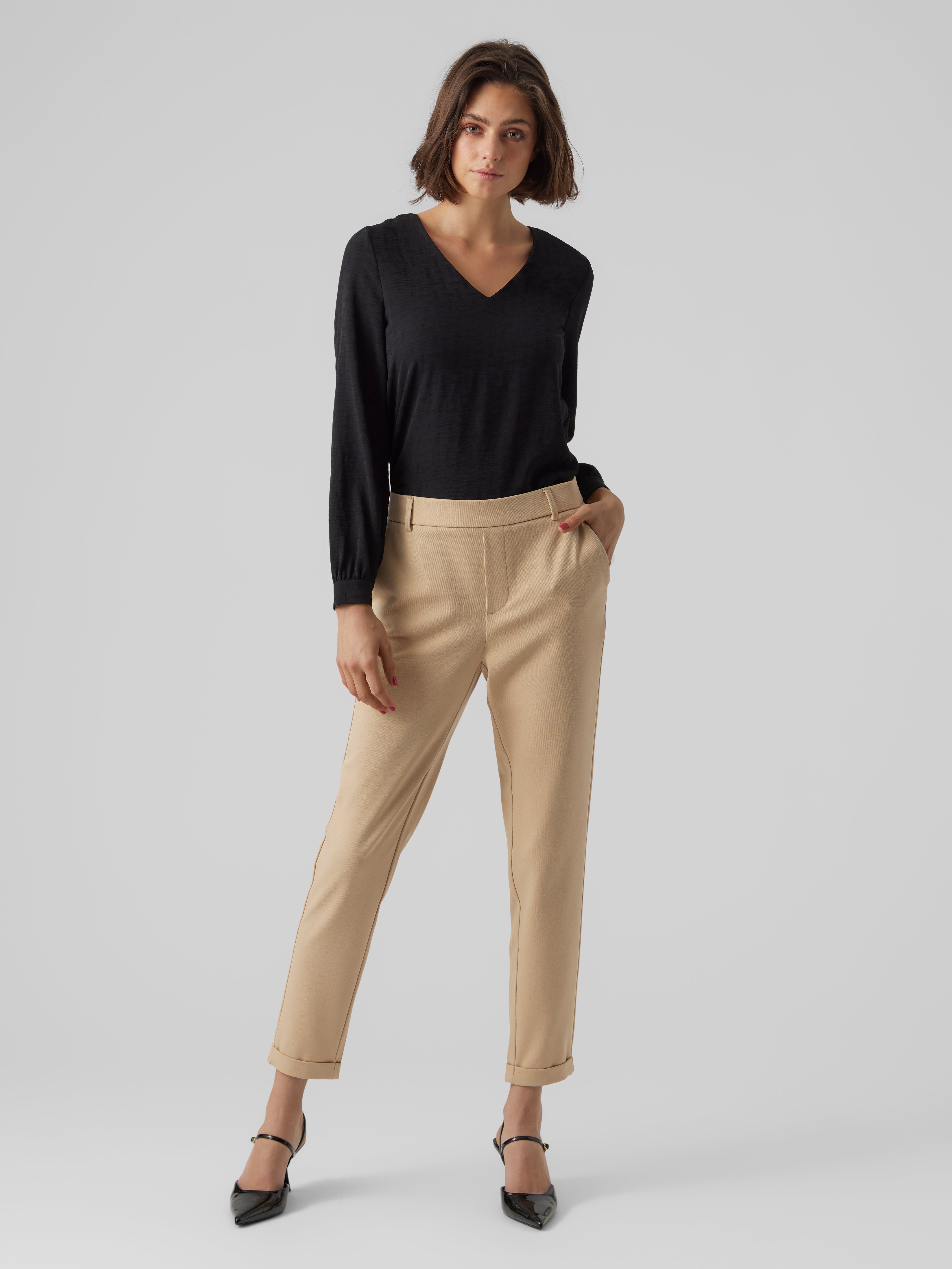 VMMAYA Mittlere Taille Hose