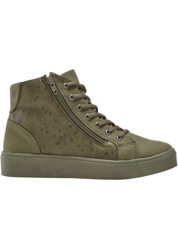 High top Plateau Sneaker