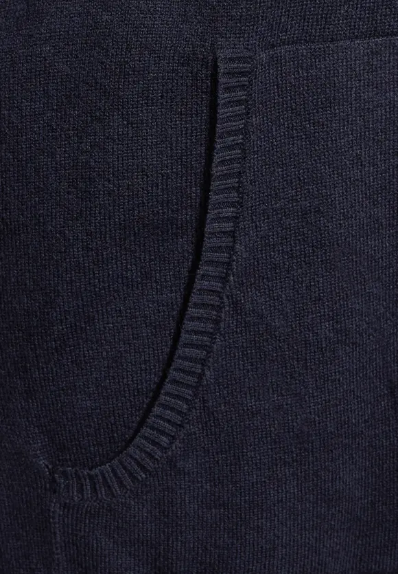 CECIL Cosy Melange Strickjacke