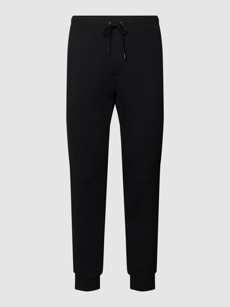 Sweatpants mit elastischem Bund Modell 'ATHLETIC' in schwarz