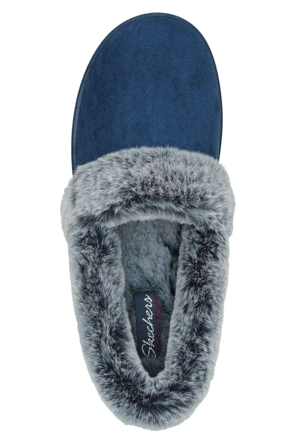 SKECHERS  Hausschuh - Blau - Flacher Absatz