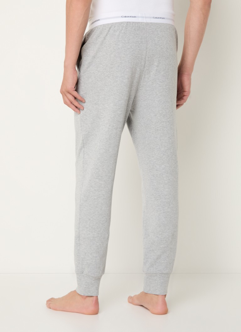 Calvin Klein Tapered fit lounge pants with logo band