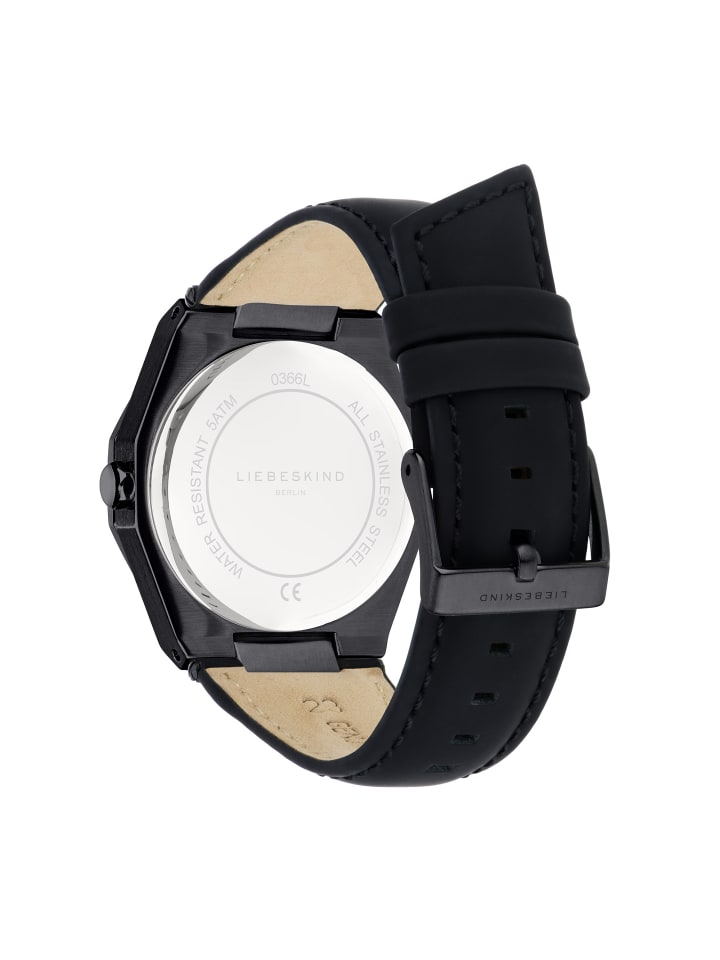 LIEBESKIND BERLIN Armbanduhr in schwarz günstig kaufen onesize