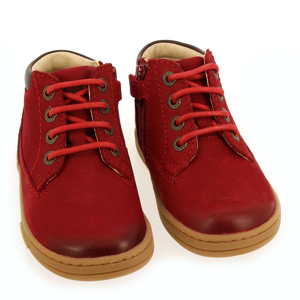 Kickers  TACKLAND  - Rouge Marron