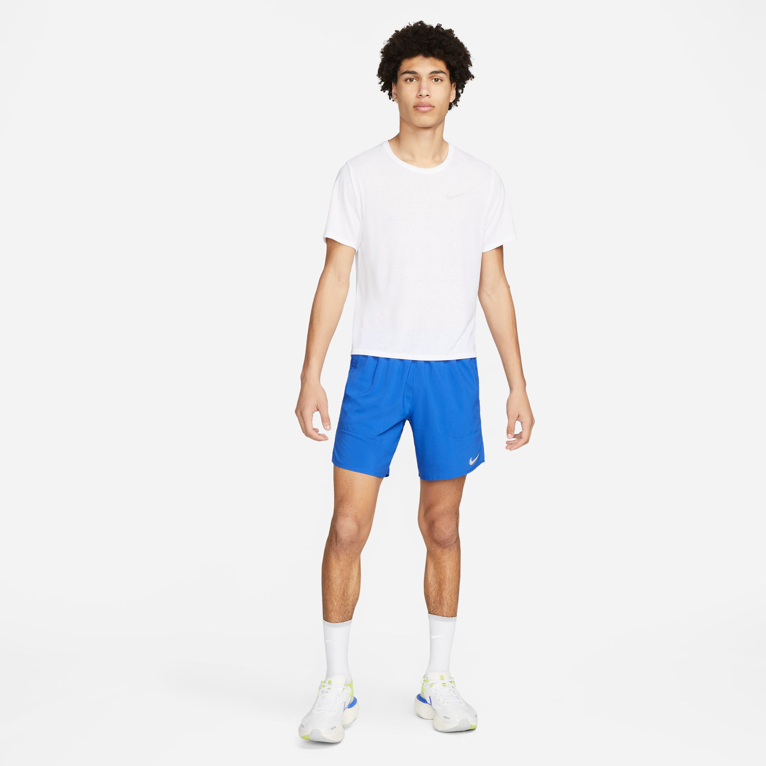 Dri-Fit Stride 2in1 7in Shorts Herren - Blau, Grau