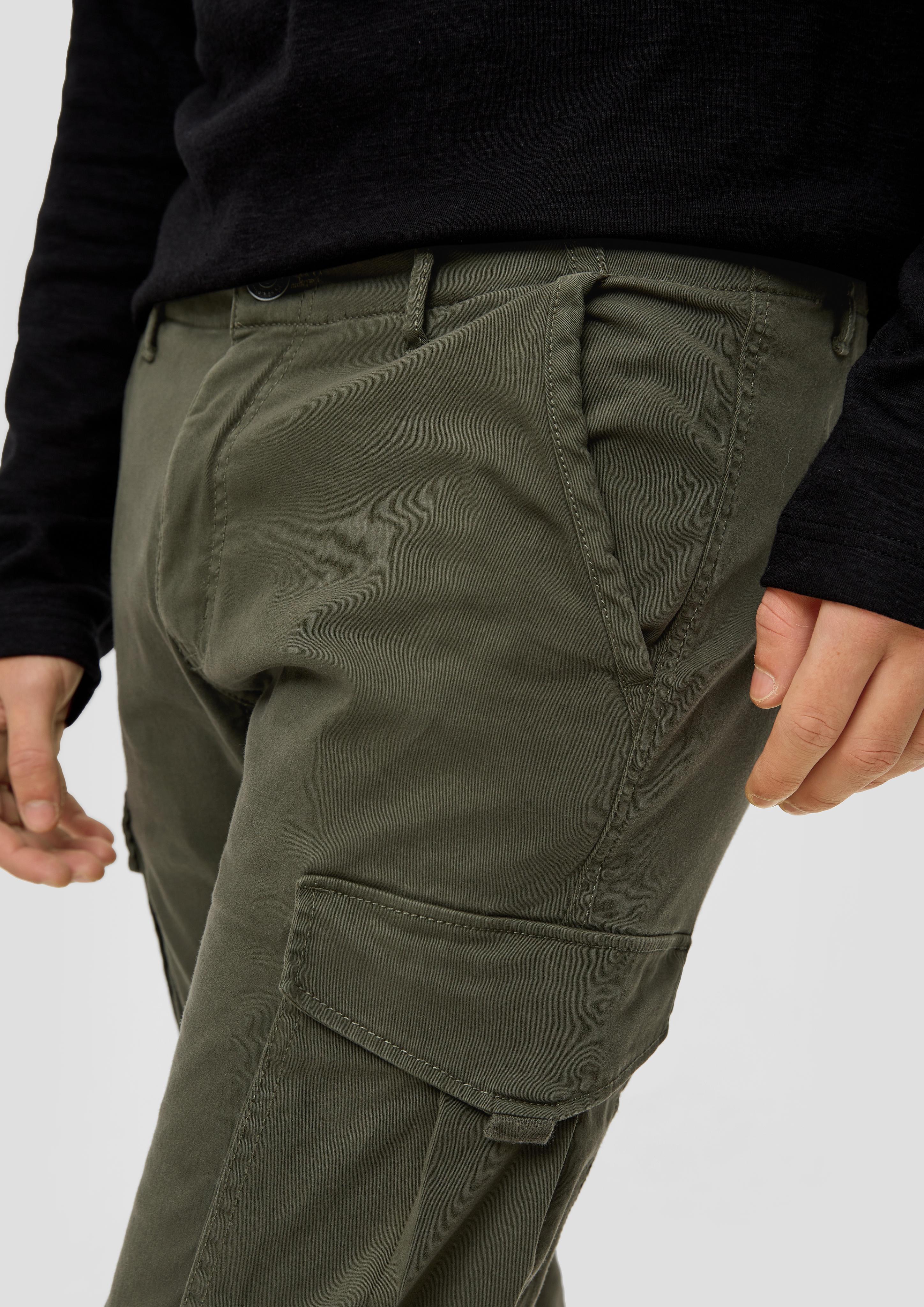 Slim: Hose im Cargo-Stil  2141115-7929