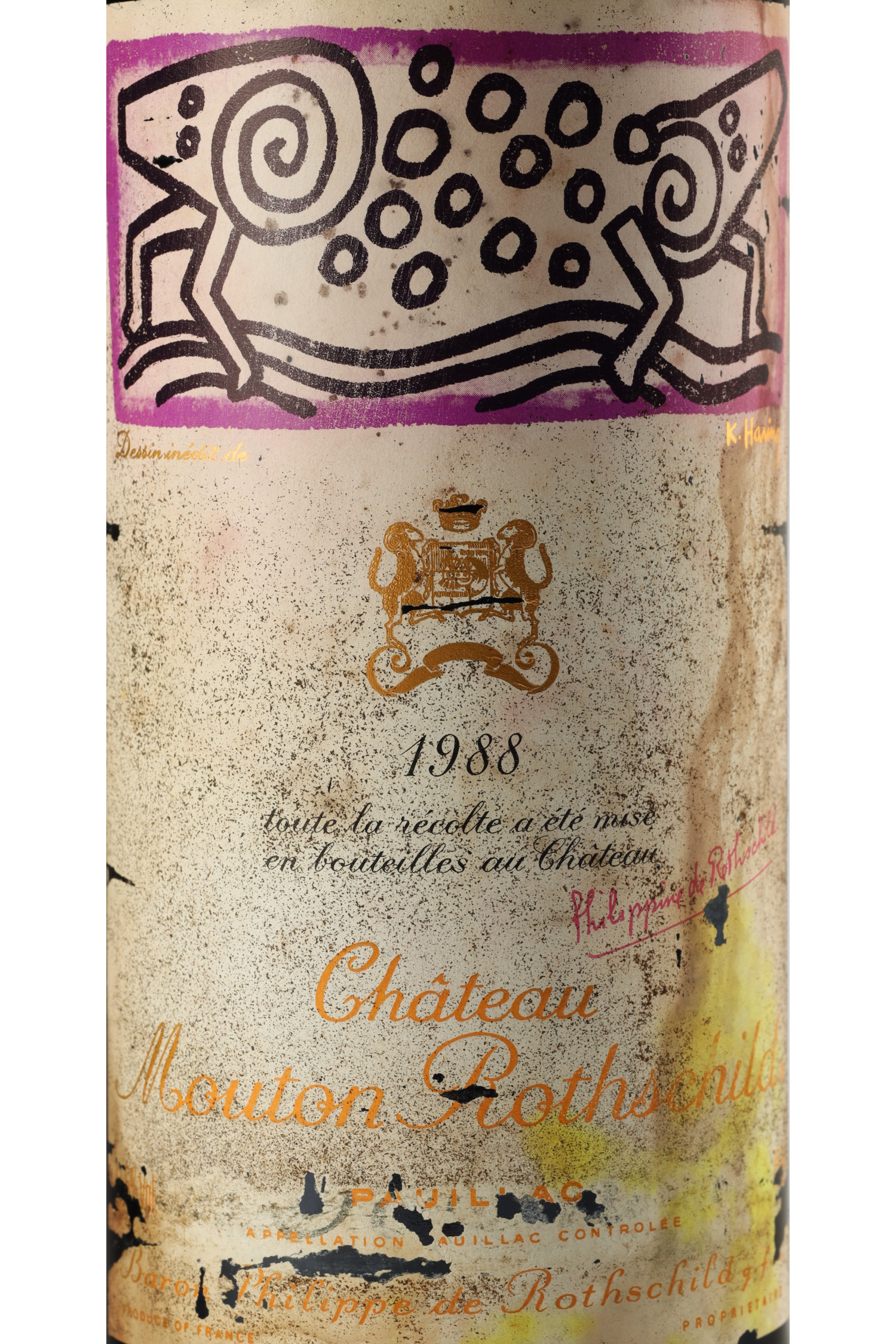 Château Mouton Rothschild 1988, Pauillac