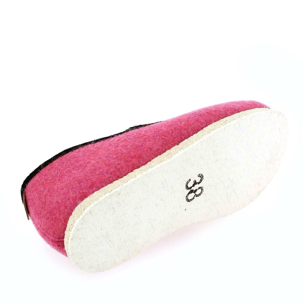 Chausse Mouton  TWEED - Fuchsia