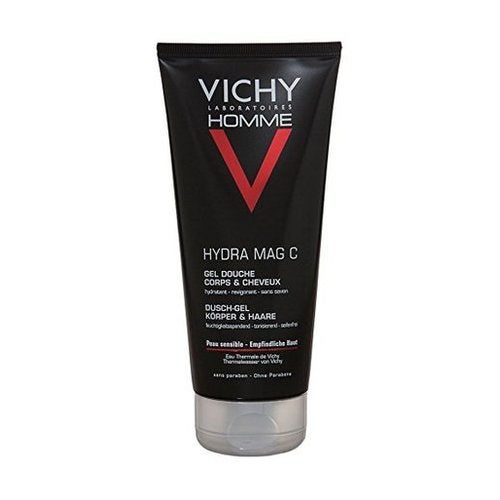 Vichy Homme Hydra Mag C Duschgel für Körper und Haar 200 ml