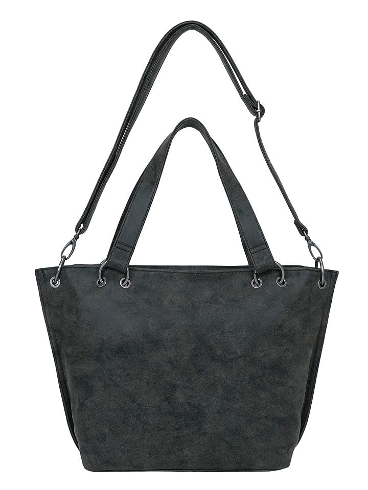 Fritzi aus Preußen Schultertasche in Schwarz - (B)12 x (H)31 x (T)40 cm günstig kaufen onesize