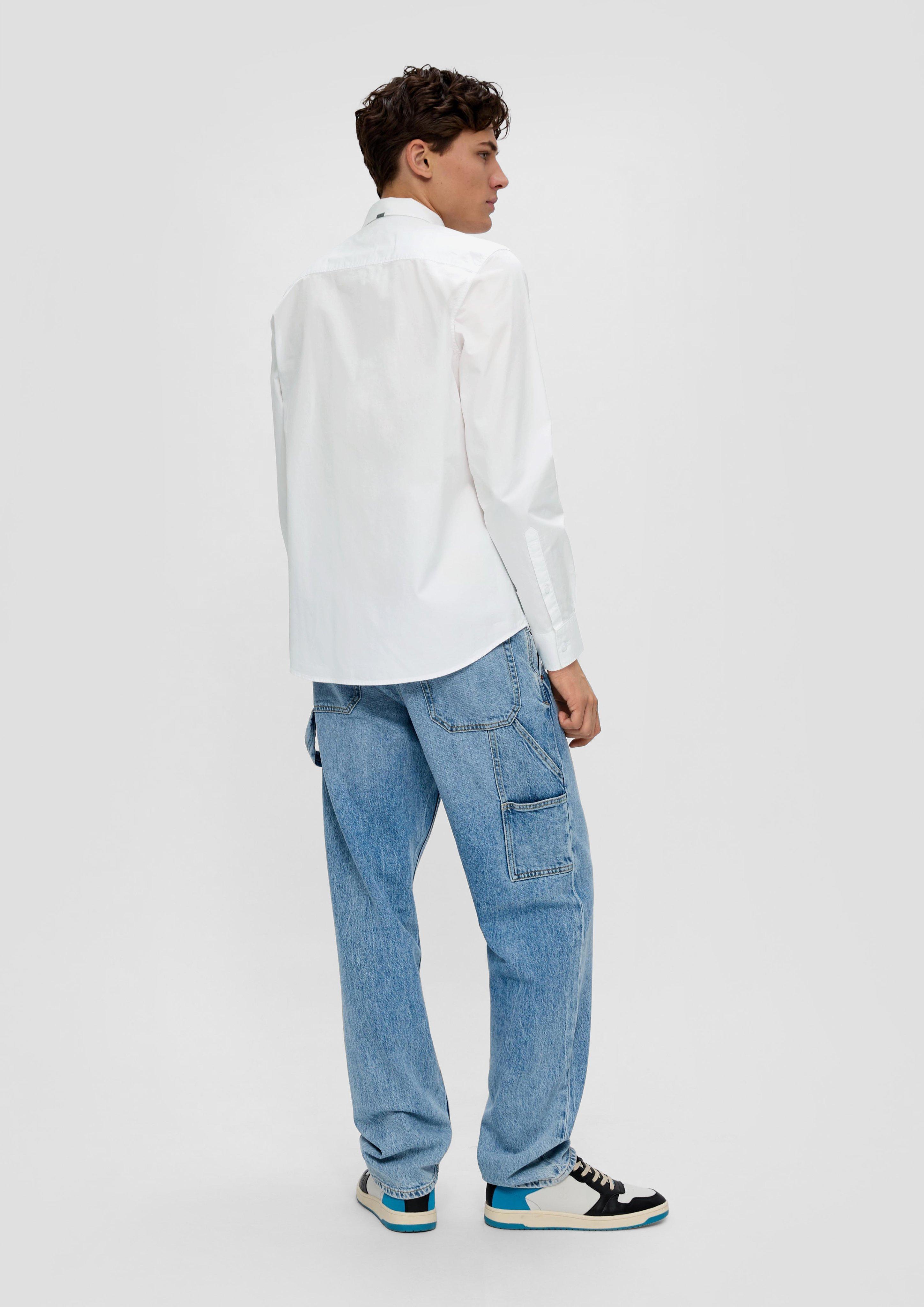Regular: Hemd aus Twill  2138757-0100
