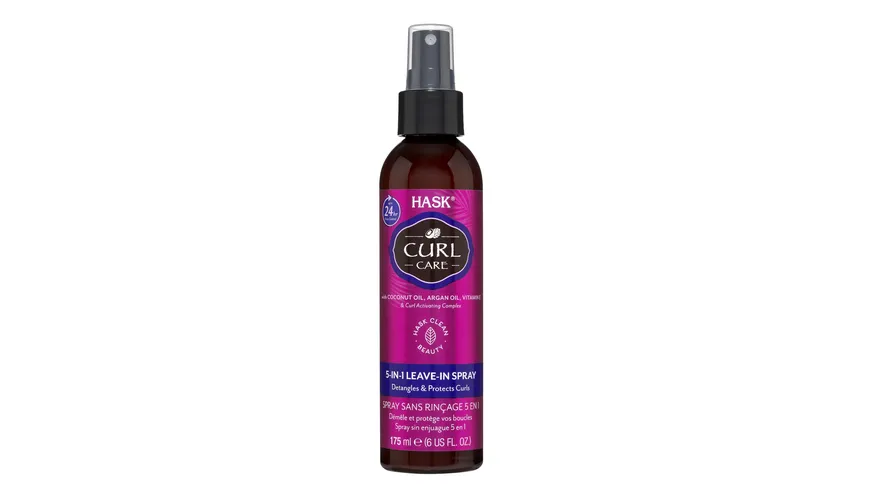 HASK Curl Care 5-In-1 Leave-In Spray 175 ml