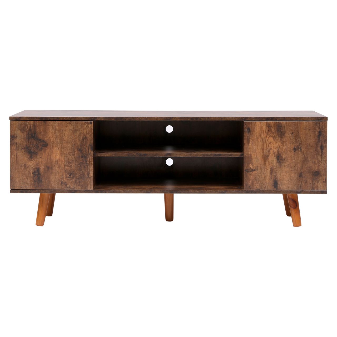 Happy Home Happy Home TV Schrank Sideboard Kommode HWB12-HOL Holz