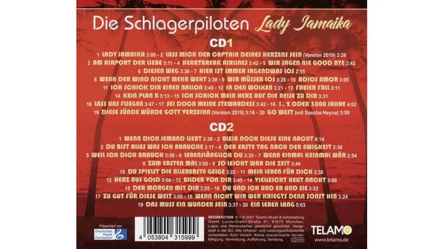 Lady Jamaika-Die schönsten Hits des Sommers