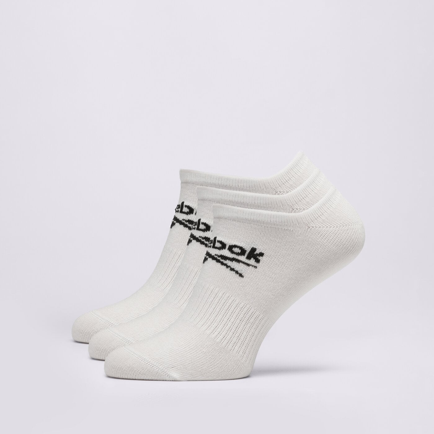 REEBOK SOCKEN 3 PACK SOCKS FOOTIE Weiß