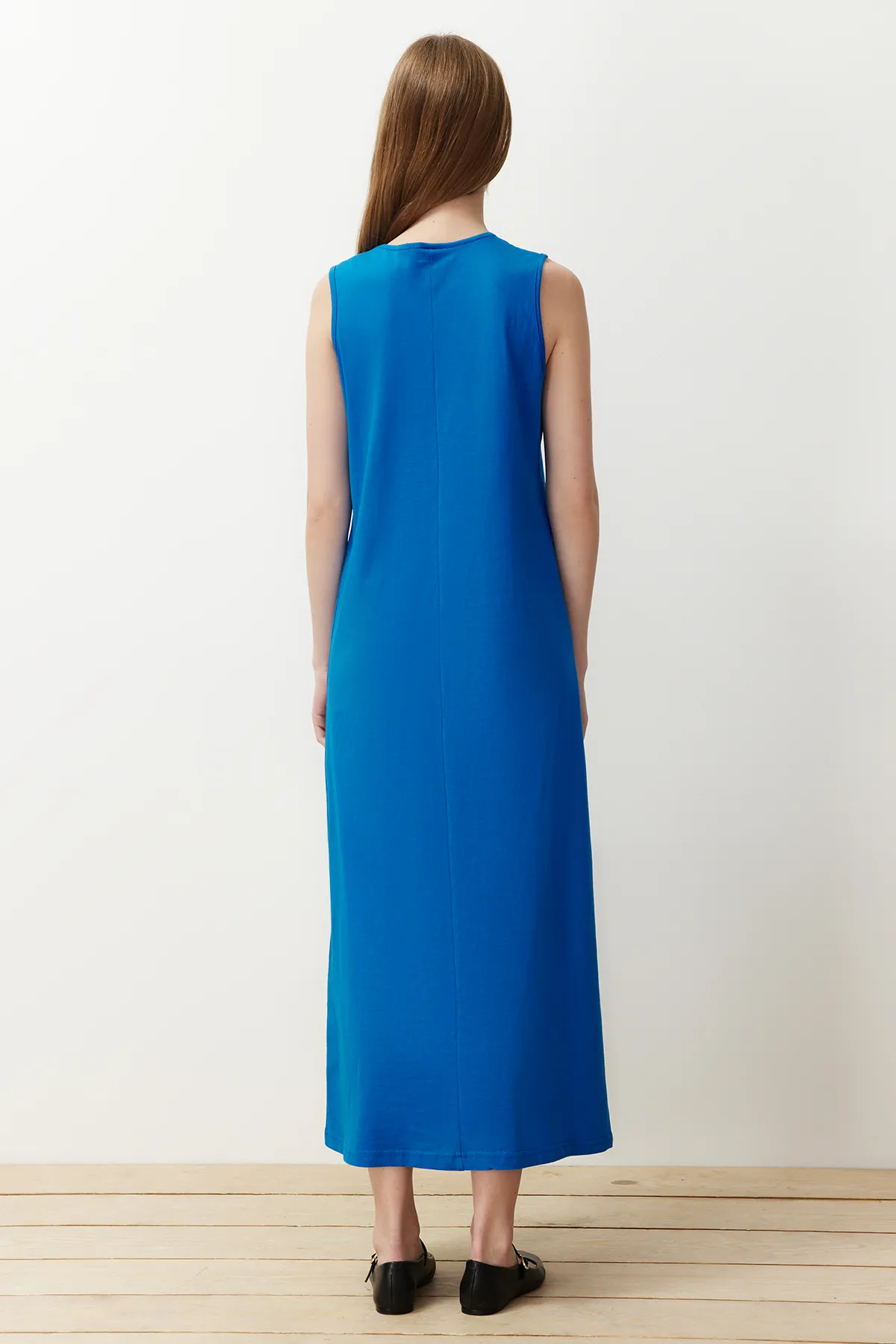 Trendyol Modest  Saks Ärmelloses Kleid Futter-Unterwäsche TCTSS21UK0034