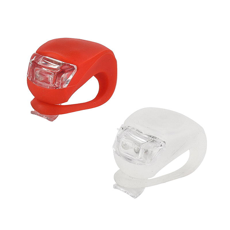 Energy Sykkellyktsett m/LED-diode rød & hvit