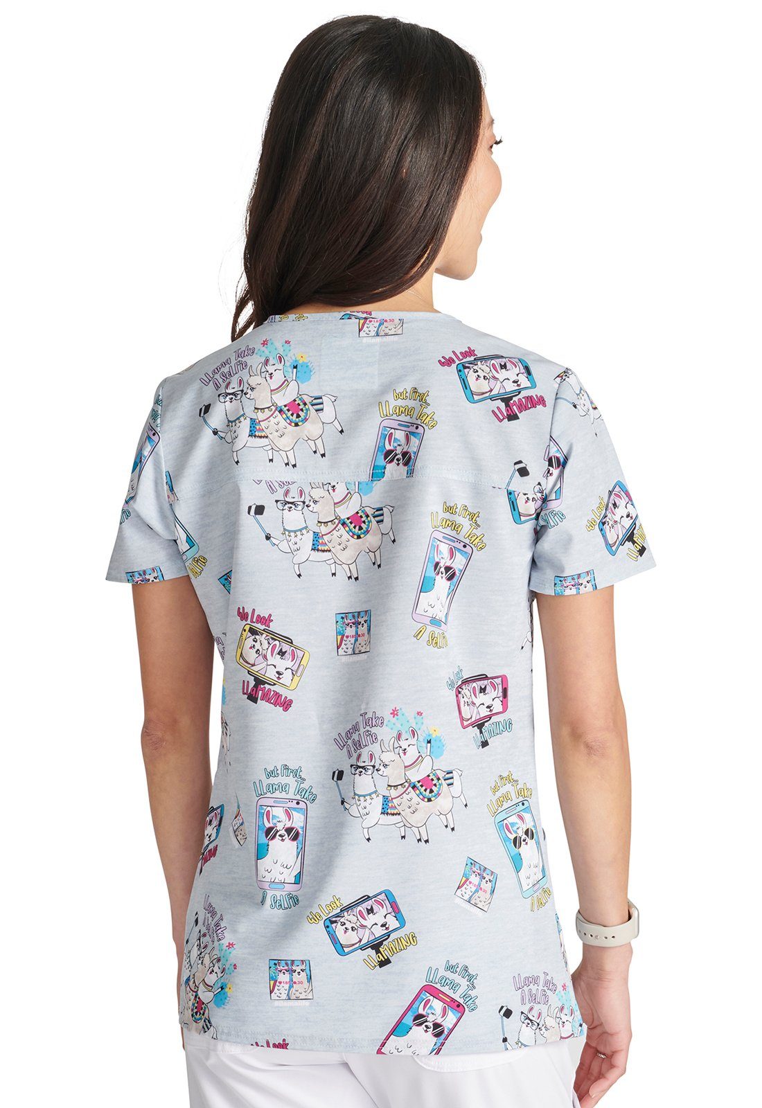 Cherokee Funktionsbluse Bunt bedruckter Damen Kasack 