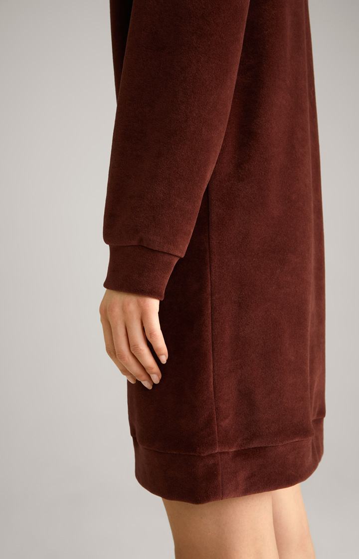 Loungewear Long-Sweater in Coffee