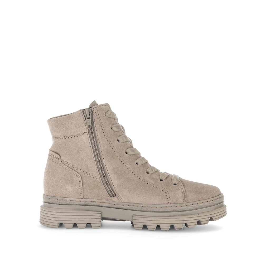 Gabor comfort Schnürstiefelette beige
