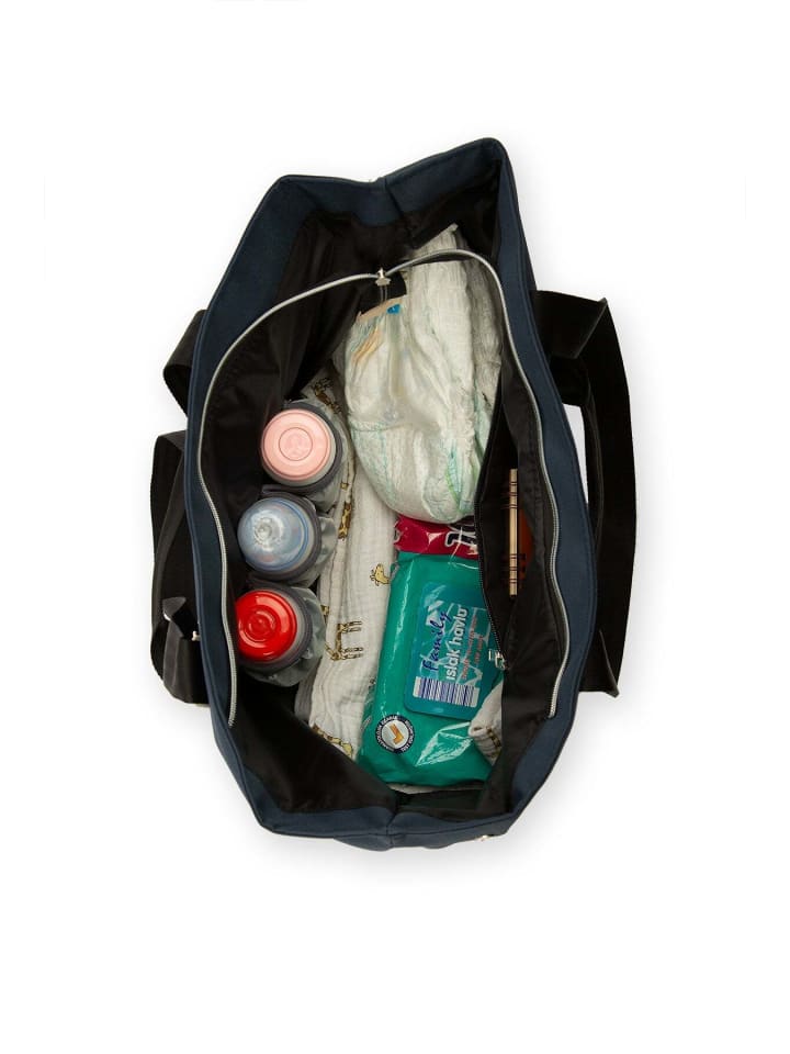 BAGmori Wickeltasche - Schultertasche in Marineblau günstig kaufen onesize