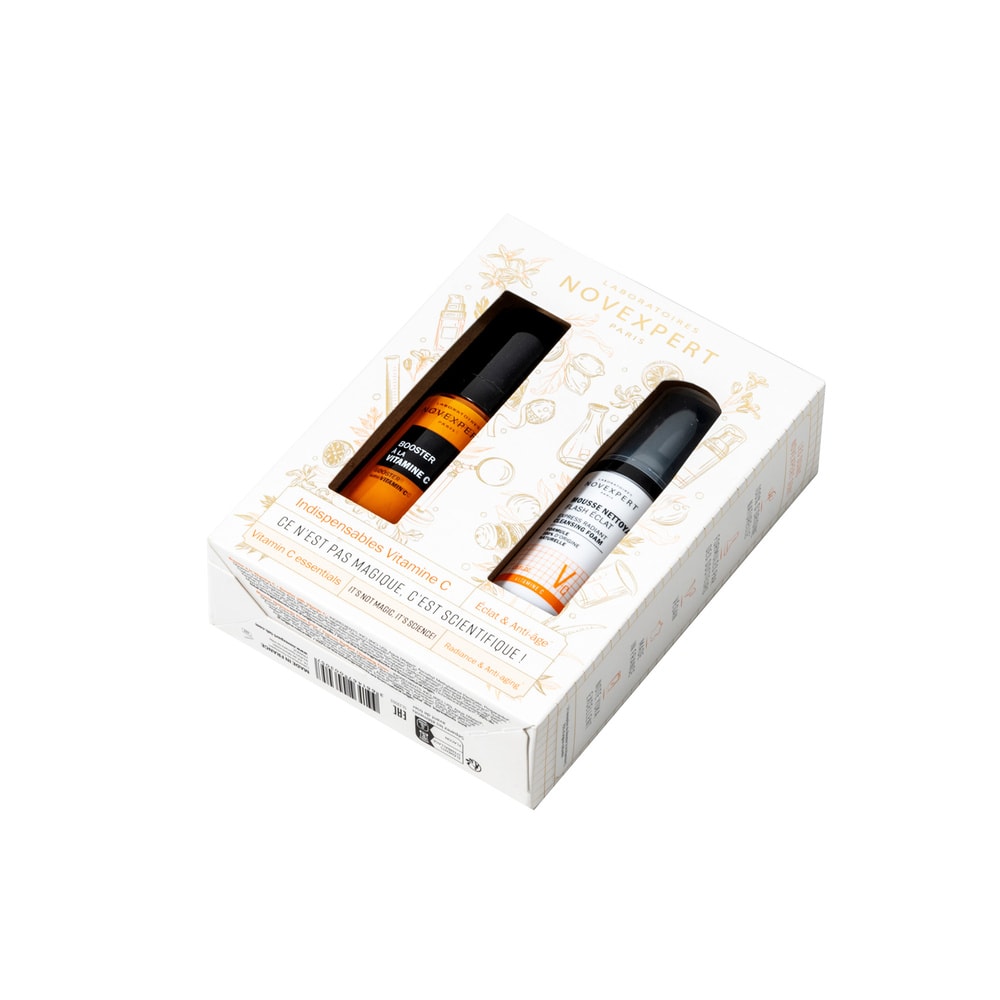 laboratoires novexpert Indispensables Vitamine C Sérum + Mousse