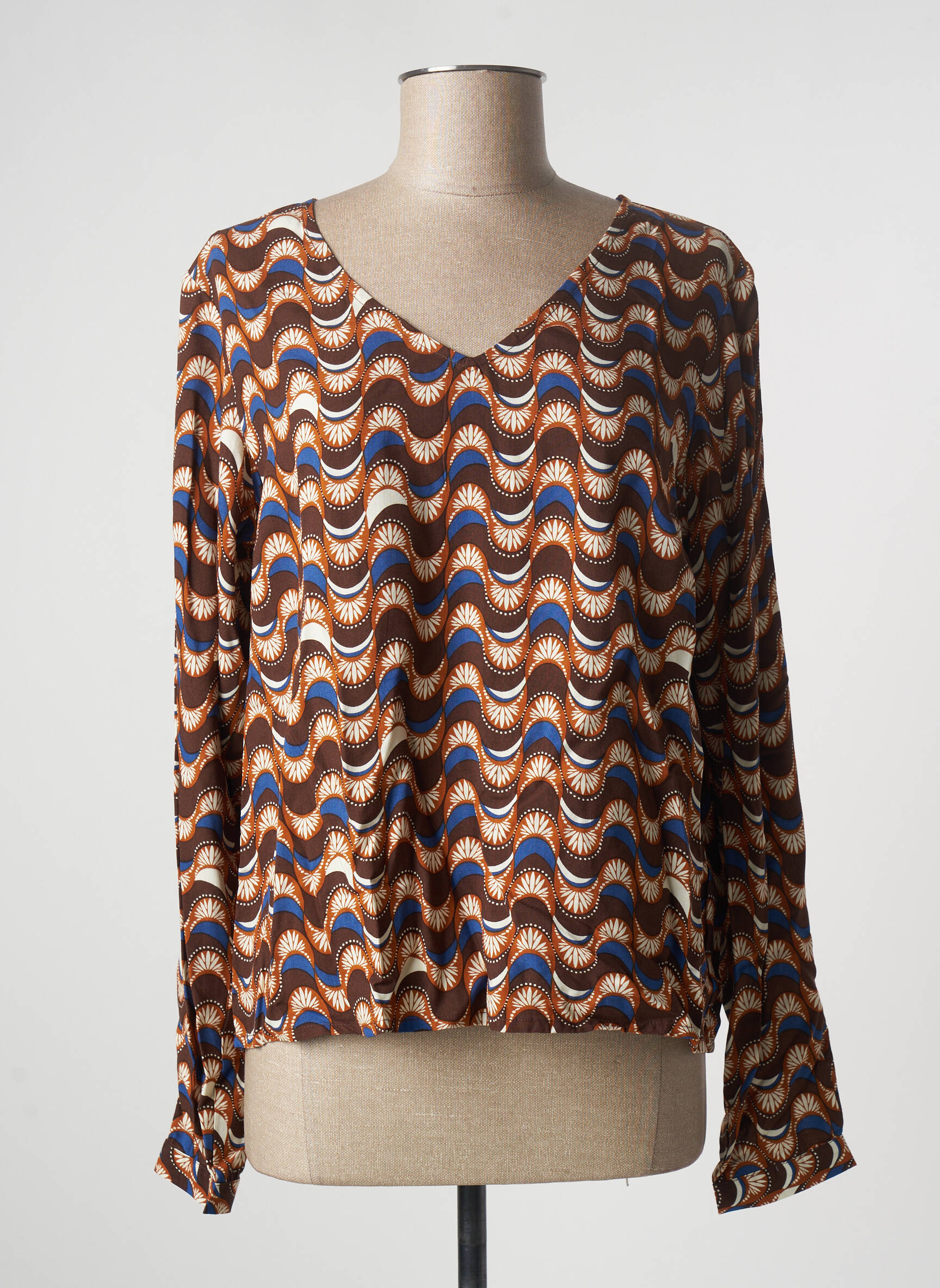 Cream Blouses Femme couleur marron