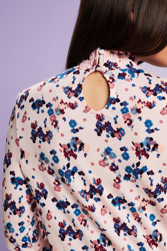 Jersey-Longsleeve mit Muster, LENZING™ ECOVERO™