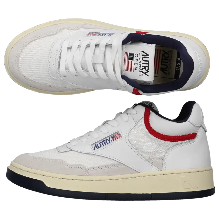 Autry - Sneaker low OPEN Mesh - weiß