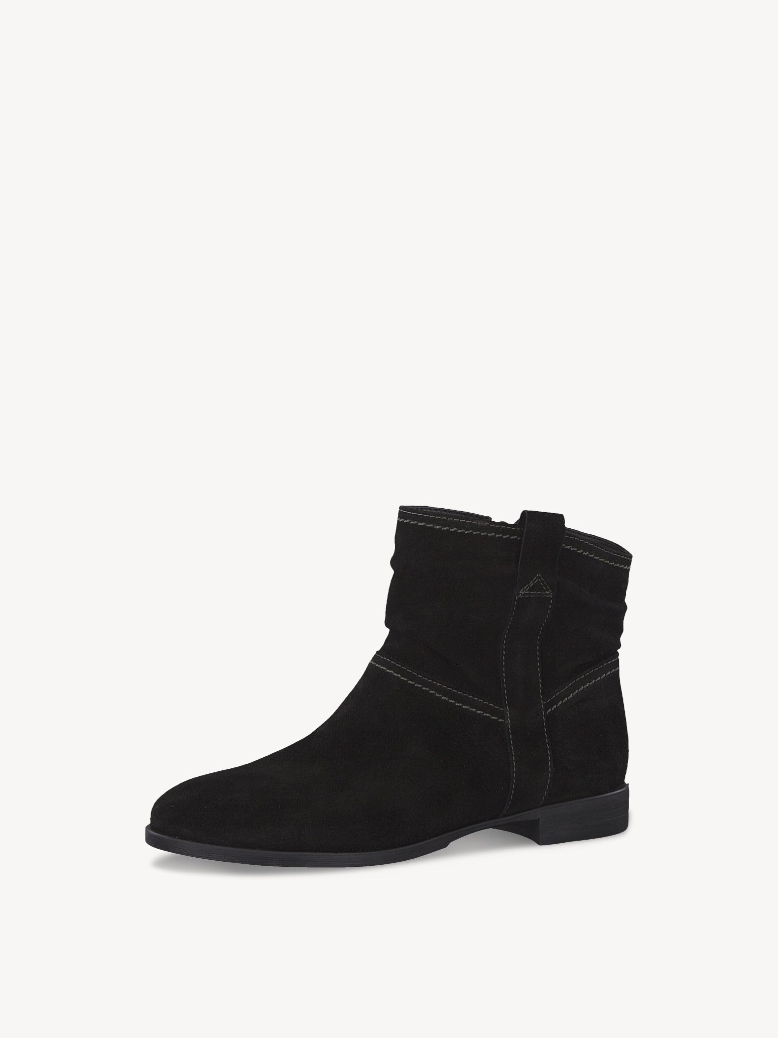 Bottes de cow-boy en cuir - noir