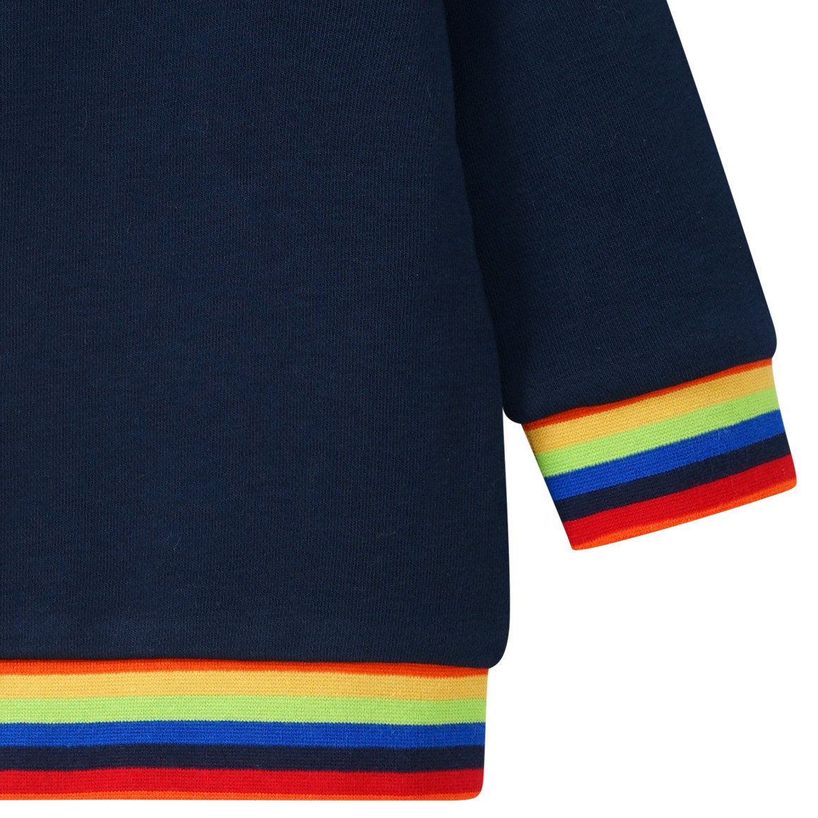Baby Sweatshirt mit bunten Akzenten