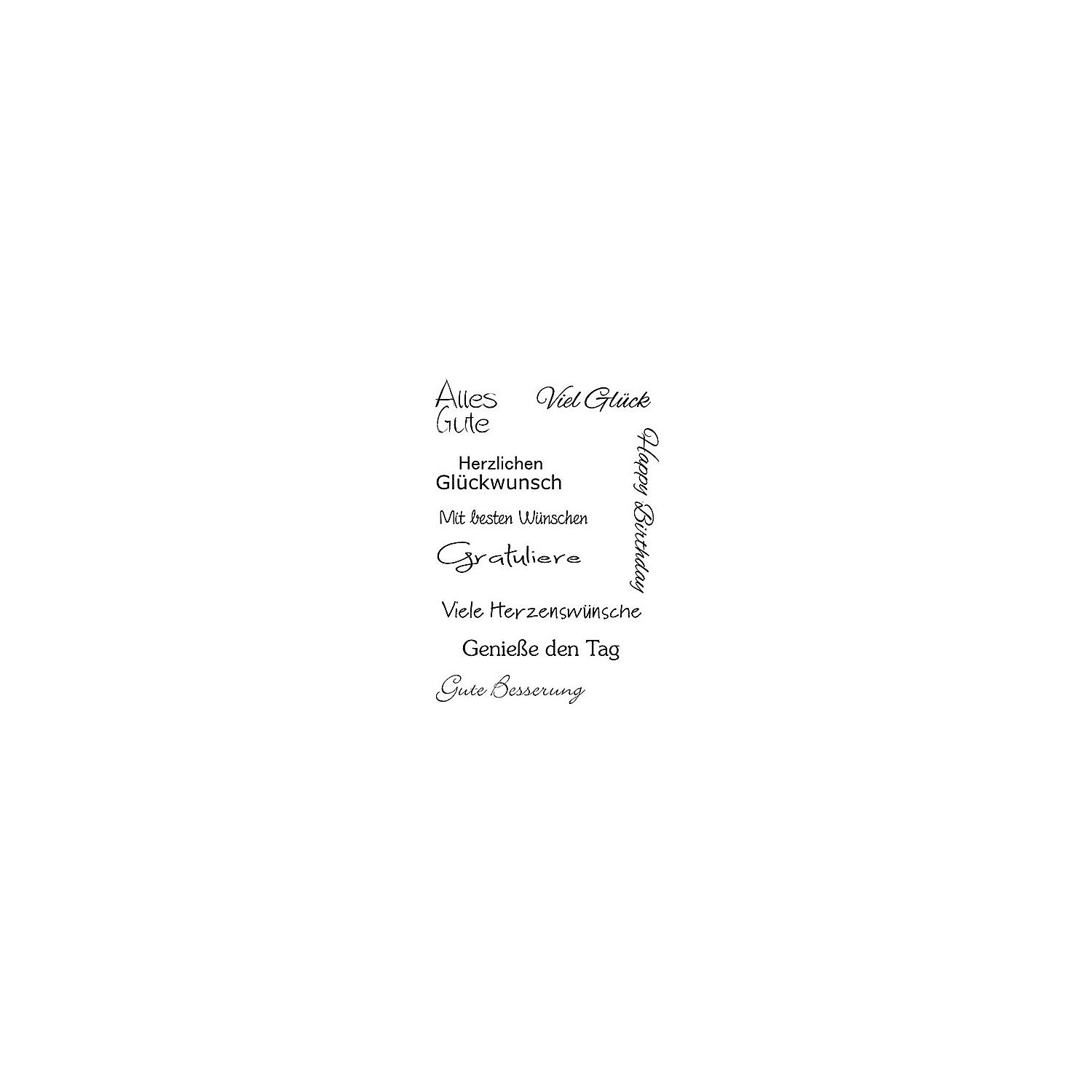 Clear Stempel-Set 