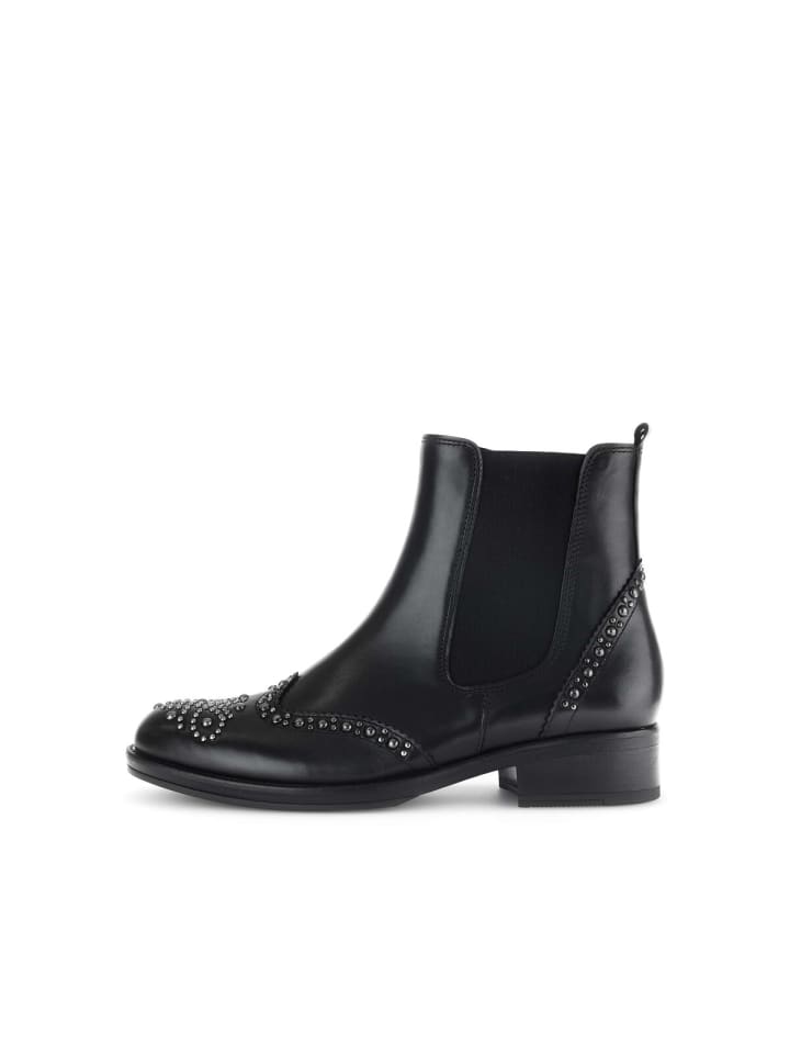 Gabor Fashion Chelsea Boots in schwarz günstig kaufen