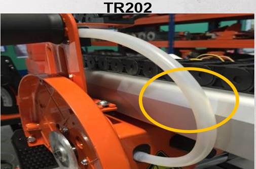 Fierăstrău pentru plăci Norton Clipper 70184603332 TR202 650 mm 230 V + 2 lame de ferăstrău suplimentare
