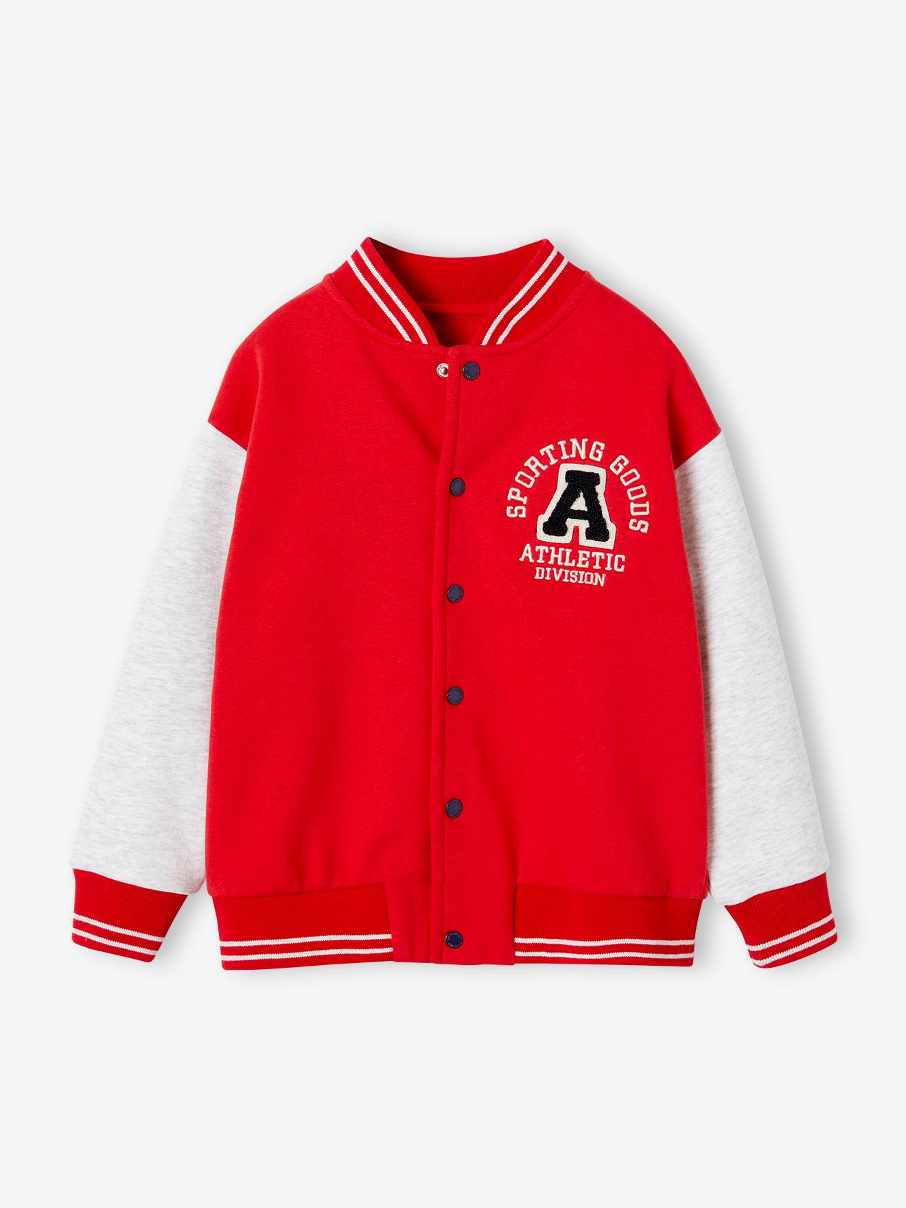 Vertbaudet Jungen Sweatjacke Oeko-Tex - rot