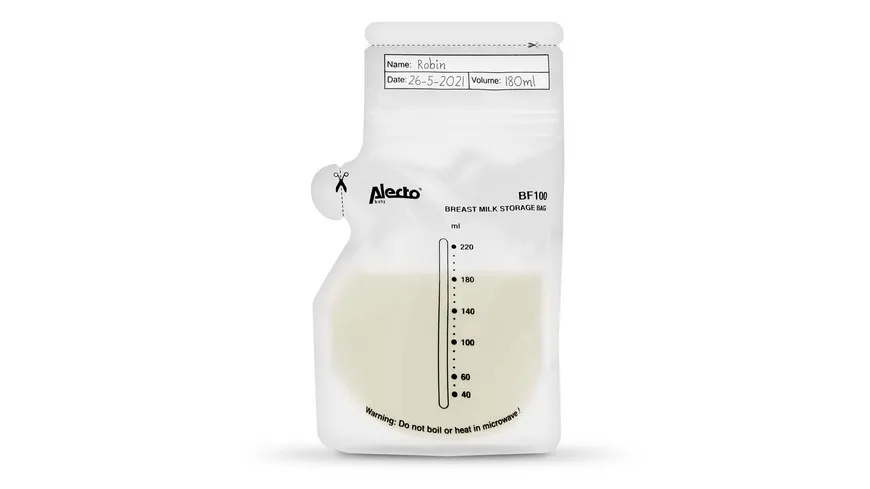 Alecto Muttermilch Aufbewahrungsbeutel