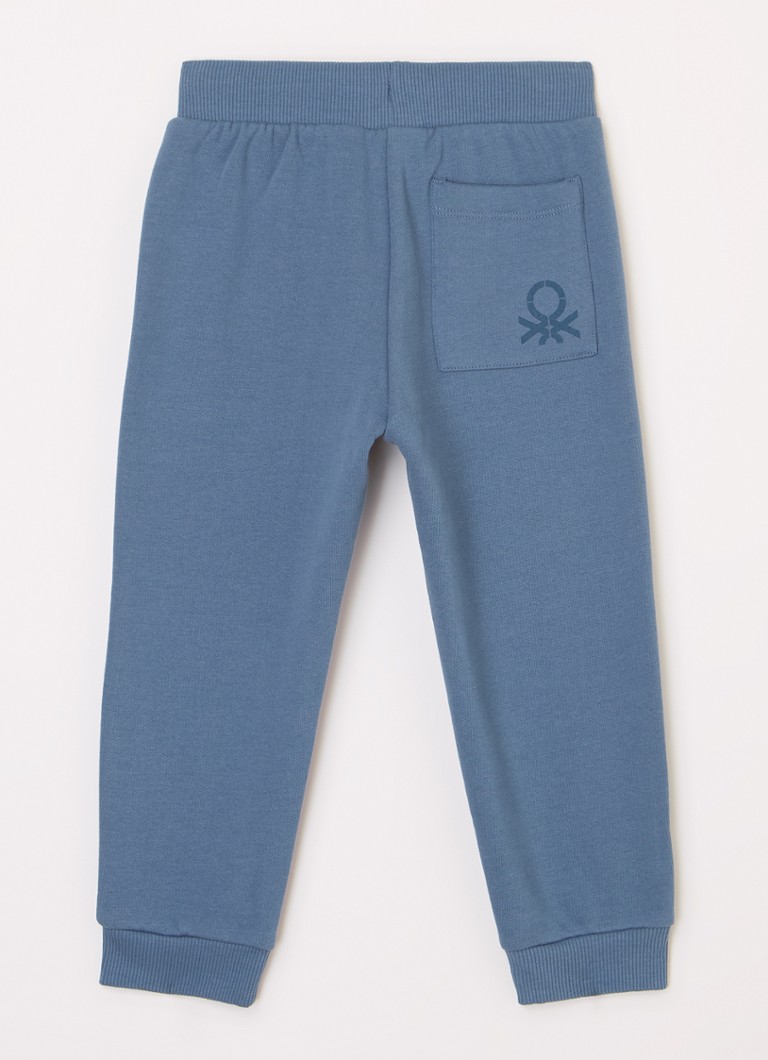 Pantaloni de trening Benetton slim fit cu șnur de strângere