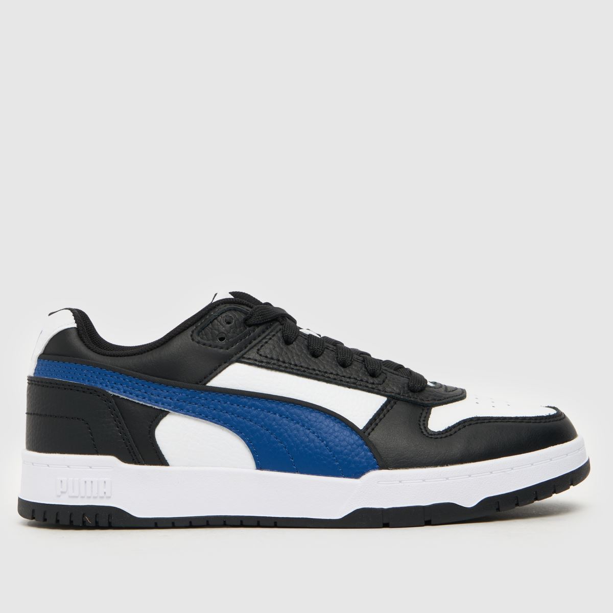 PUMA fehér és fekete RBD Game Low Fiú Gyerek Tornacipő