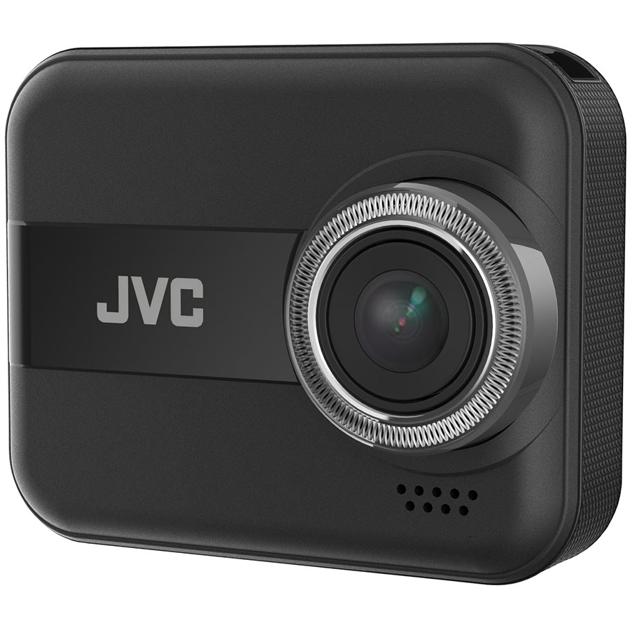 JVC Dashcam GC-DRE10-E mit Full-HD, integriertem Wifi, MicroSD bis 64 GB, 30 fps Bildrate und einer Smartphone App, inkl. 4 GB Speicherkarte - ATU