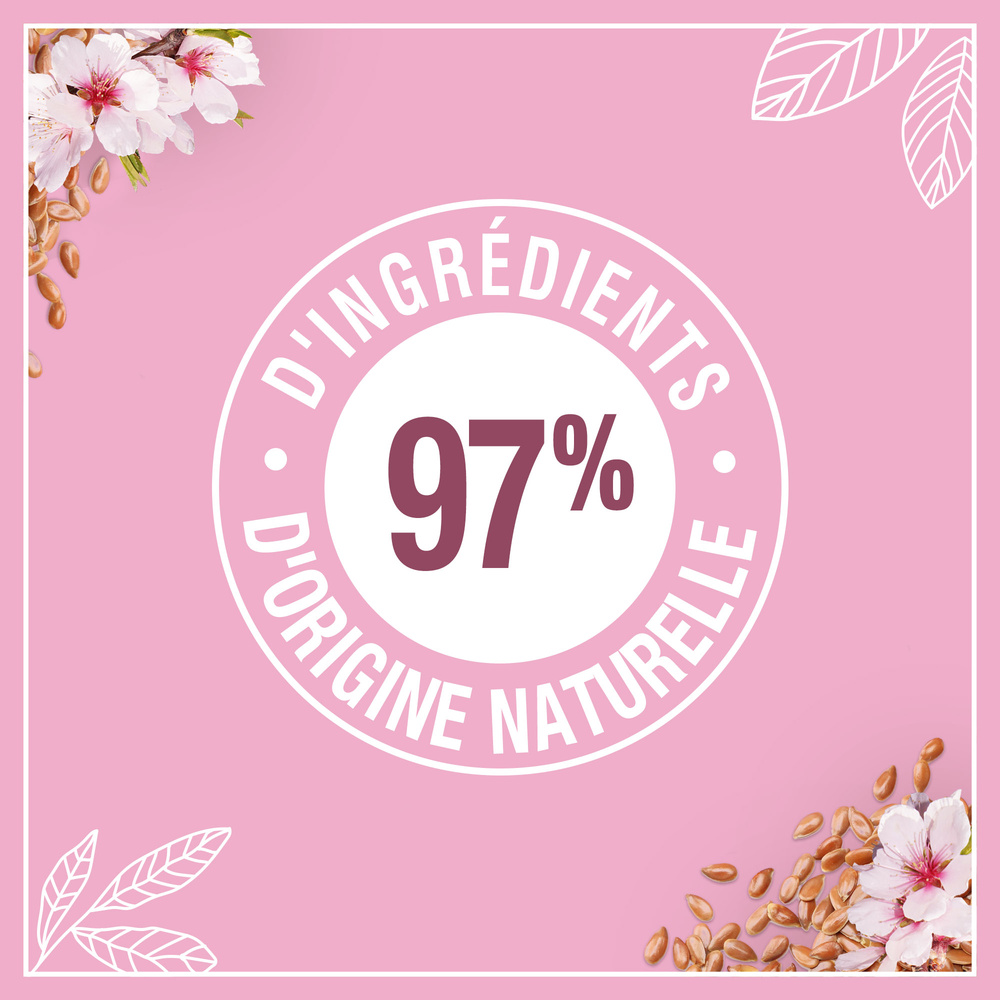 le petit marseillais Shampooing Douceur & Eclat, Amande Douce BIO & Graines de Lin BIO Shampoing