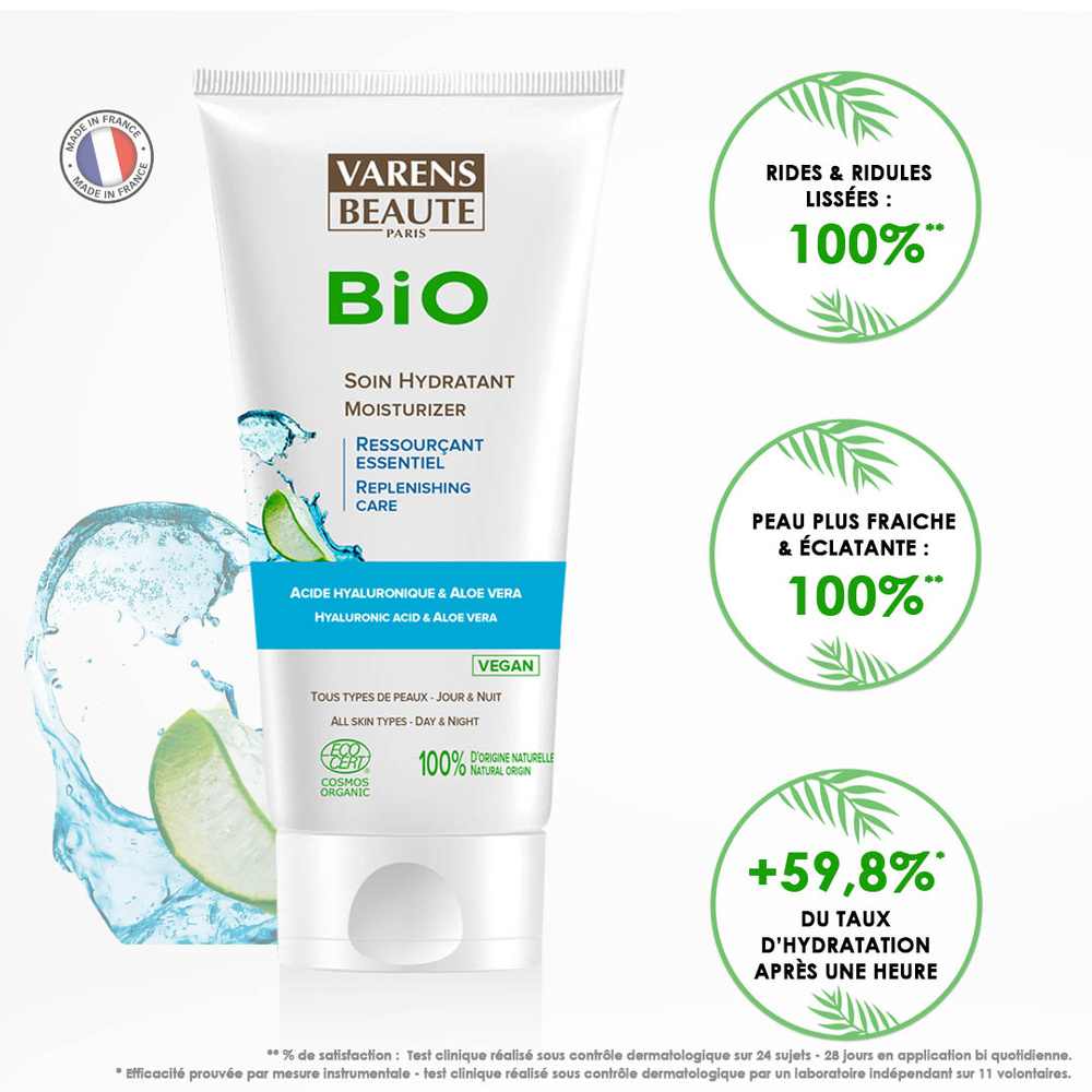 Varens beauté Soin Hydratant BIO Ressourçant Essentiel
