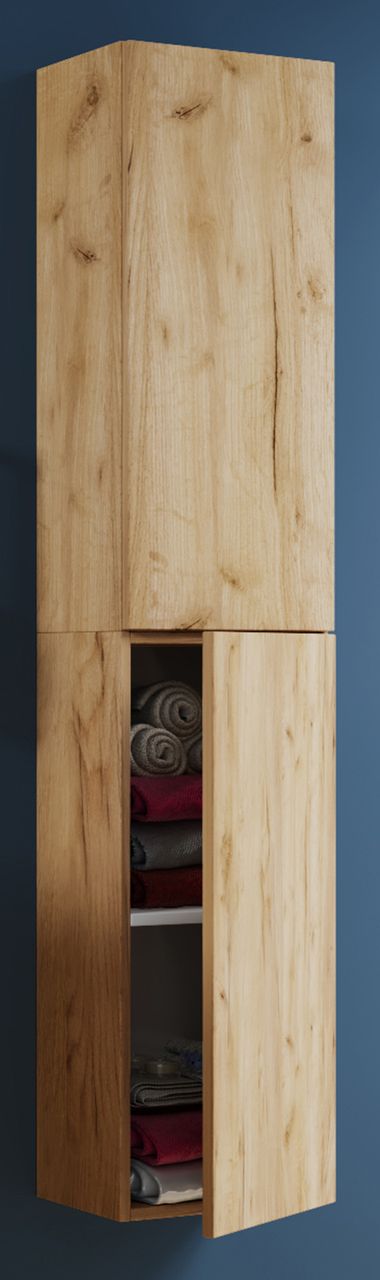 VCM Hochschrank Lendas Honig-Eiche