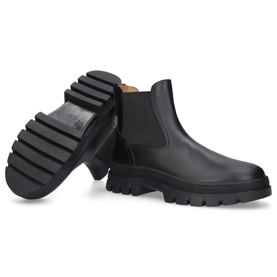Henderson - Chelsea Boots ALMA Kalbsleder - schwarz